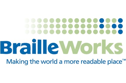 Braille works logo