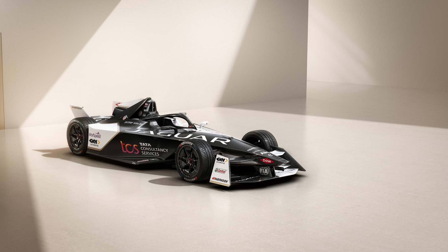 Jaguar racing car