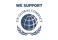 Logo del Global Compact delle Nazioni Unite