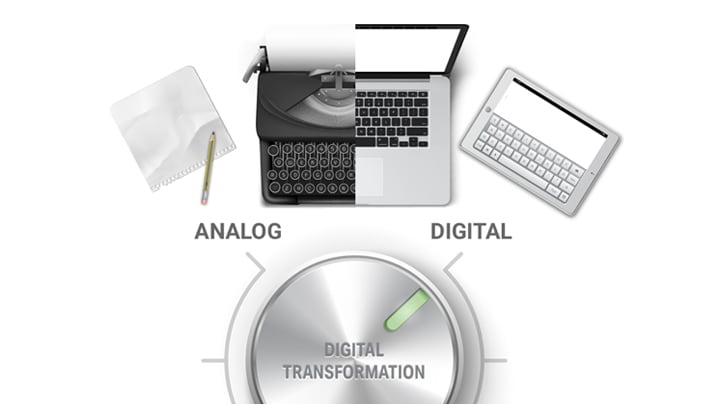 de la transformation analogique à la transformation numérique