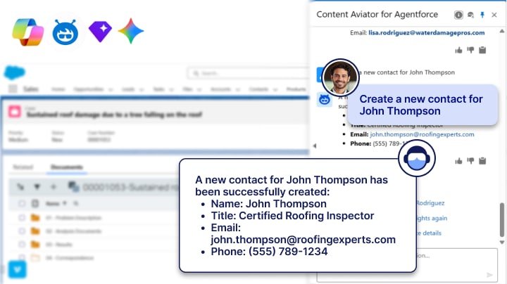 content aviator integrating with copilot