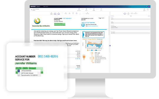 OpenText Capture running on the computer