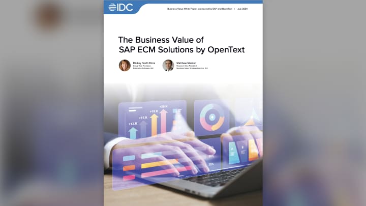 The Business Value of SAP ECM Solutions by OpenText