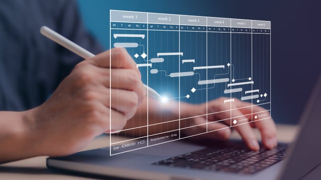 project costs planning chart