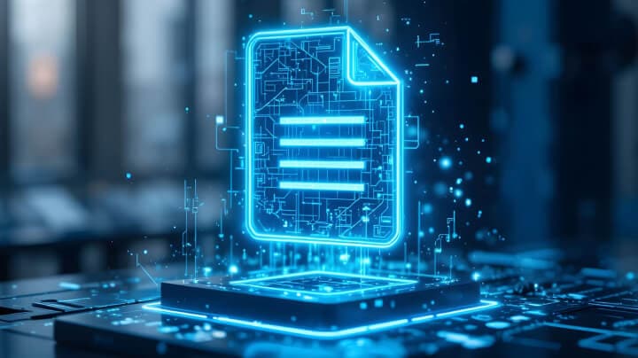 AI-powered digital document interface