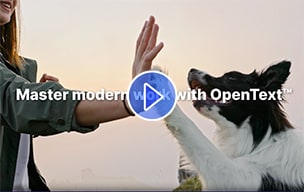 Master modern work med OpenText video thumbnail