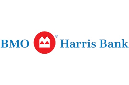 BMO Harris 银行徽标