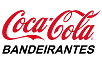 Logotipo da Coca-Cola Bandeirantes