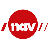 NAV - Logotipo da Administração Norueguesa do Trabalho e Previdência Social