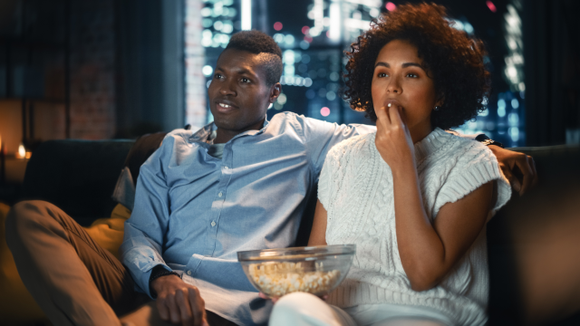 People watching Tv together