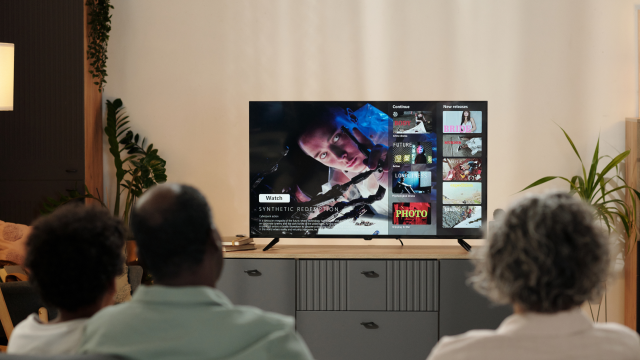People watching Tv together