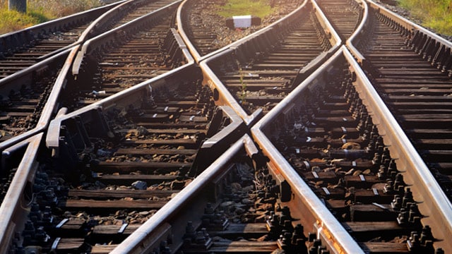Railroad tracks