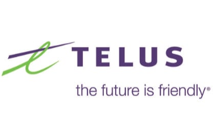 TELUS 로고