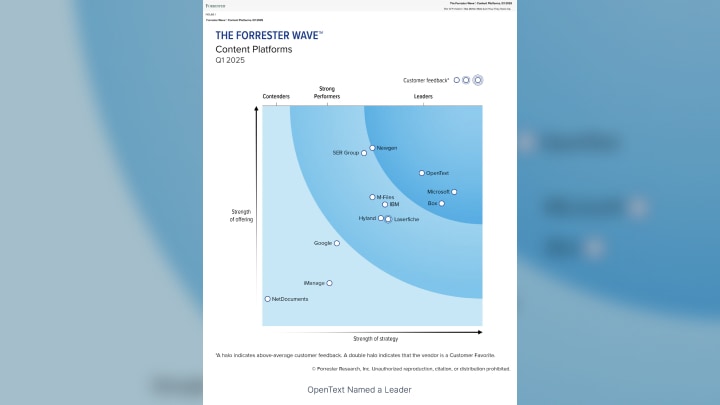 The Forrester Wave Content Platforms report