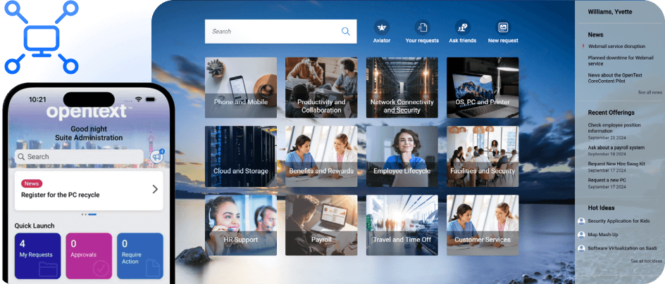 web page adapting to various mobile devices