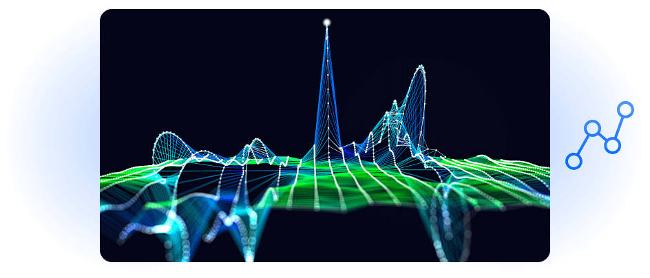 screenshot of AI powered high-density anomaly bursts