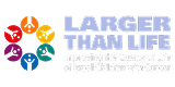 Larger than life logo