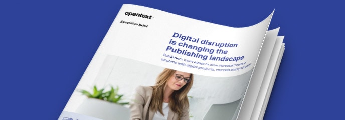 Digital disruption is changing the Publishing landscape white paper thumbnail