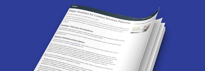 Magic Quadrant for Content Services Platform