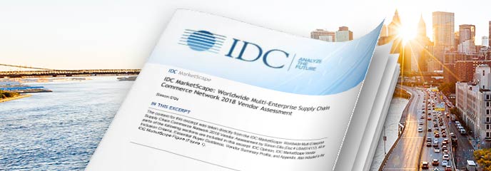 IDC Marketscape for Multi-Enterprise Supply Chain Networks brief cover image