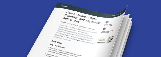 How to Address Data Retention and Application Retirement