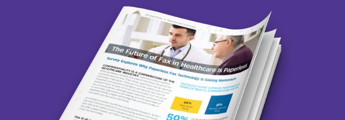 Report - Digital fax solutions for Healthcare industry