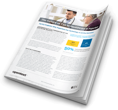 Analyst Brief: The Future of Fax in Healthcare is Paperless
