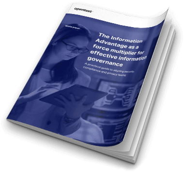 White paper: The Information Advantage as a force multiplier for effective information governance
