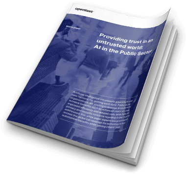 White paper: Artificial Intelligence in Public Sector