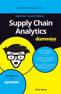 Supply Chain Analytics For Dummies eBook